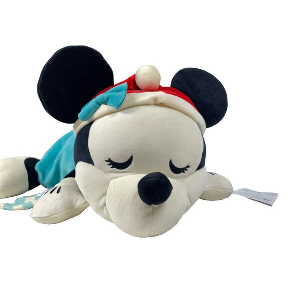 Disney Store Cuddleez Minnie Mouse Winter Edition 24" Jumbo Plush - Picture 5 of 13